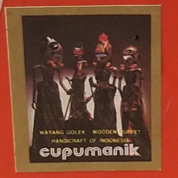 Vintage Wayang Golek Indonesian Cupumanik Shinta Wooden Stick Puppet - Picture 13 of 14